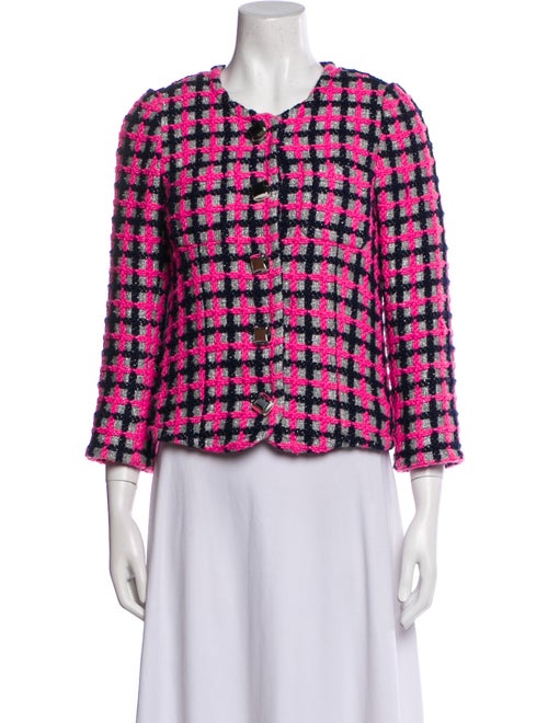 Marc by Marc Jacobs Plaid Print Evening Jacket