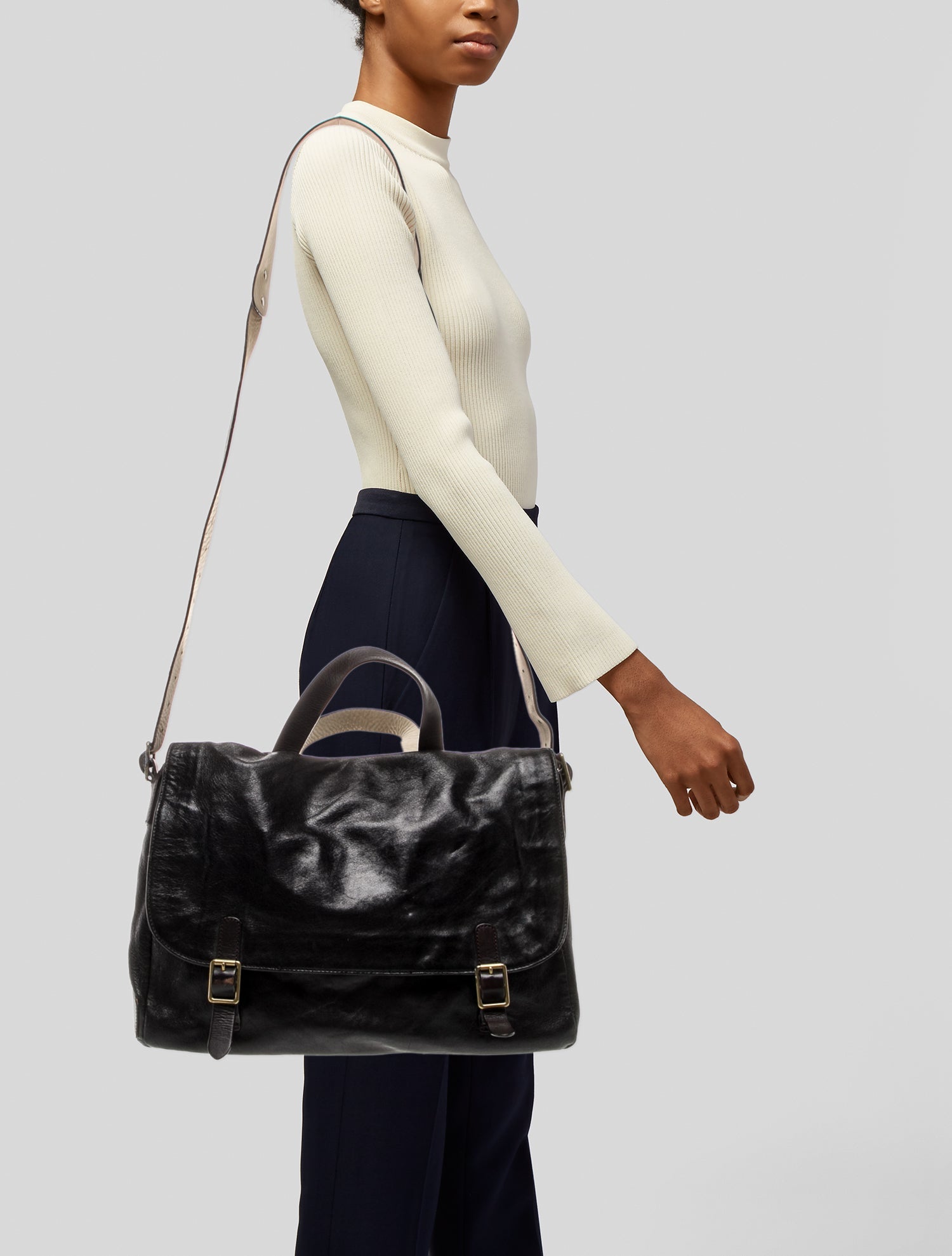 Marc by Marc Jacobs Leather Messenger Bag