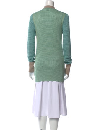 Marc by Marc Jacobs Striped V-Neck Sweater