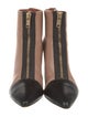 Marc by Marc Jacobs Leather Colorblock Pattern Boots