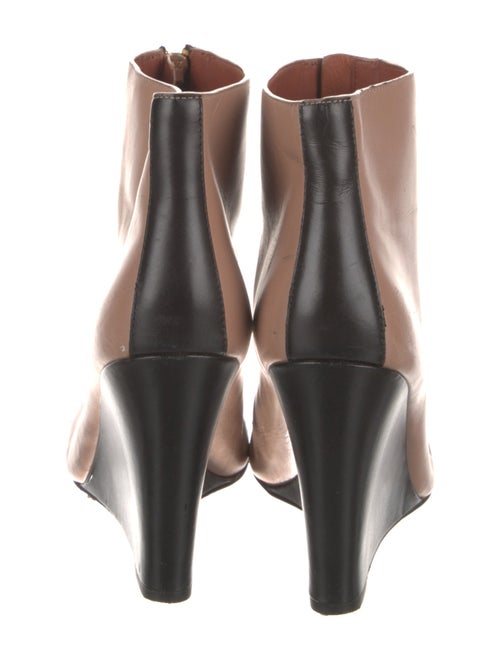 Marc by Marc Jacobs Leather Colorblock Pattern Boots