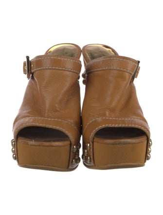 Marc by Marc Jacobs Leather Mules