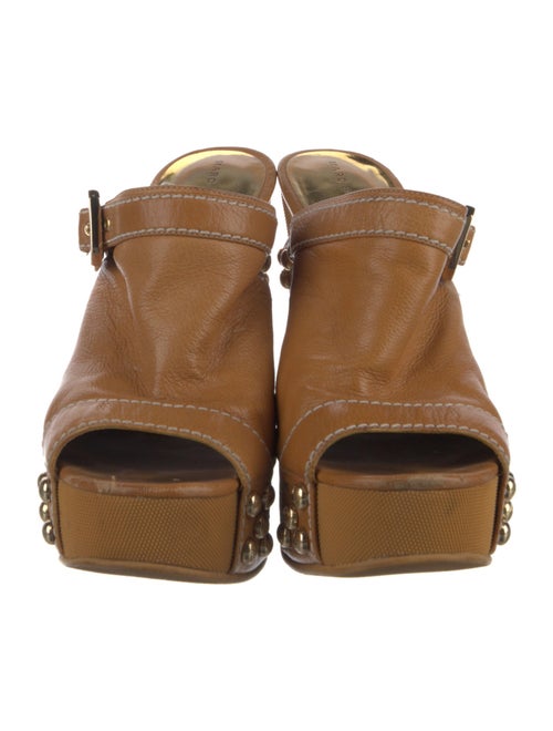 Marc by Marc Jacobs Leather Mules