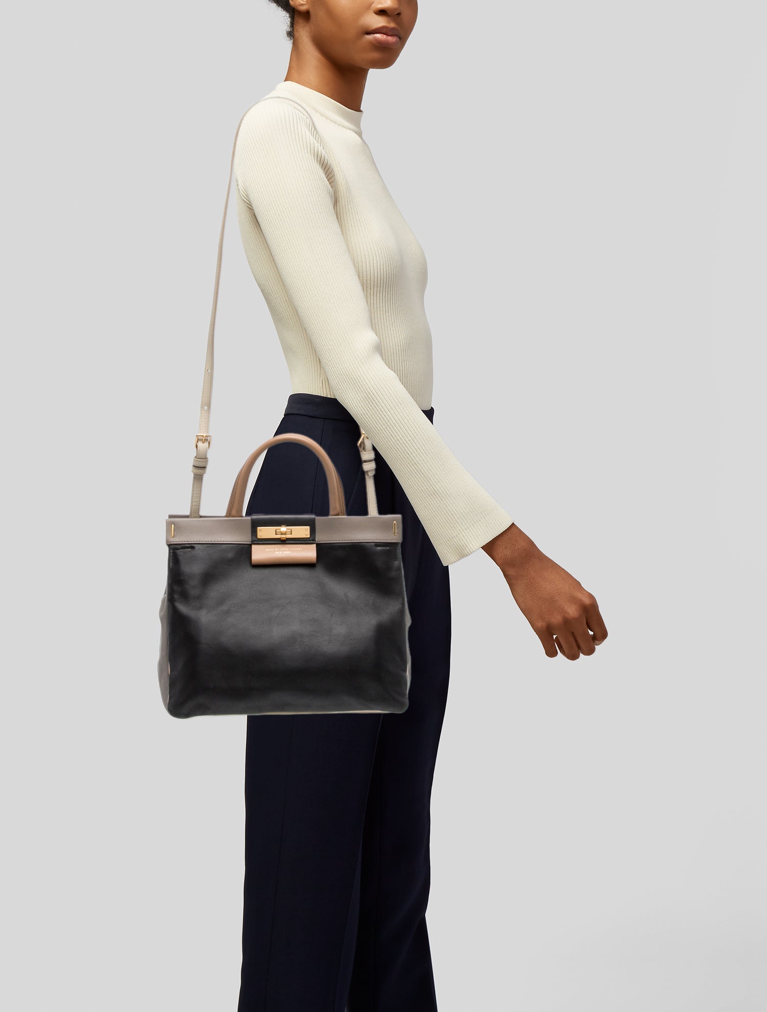 Marc by Marc Jacobs Leather Top Handle Bag