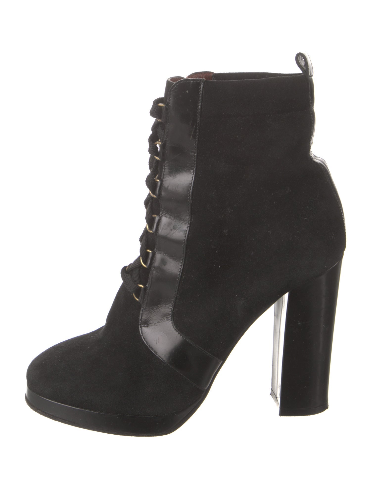 Marc by Marc Jacobs Suede Lace-Up Boots