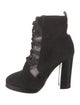 Marc by Marc Jacobs Suede Lace-Up Boots