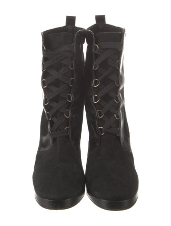 Marc by Marc Jacobs Suede Lace-Up Boots