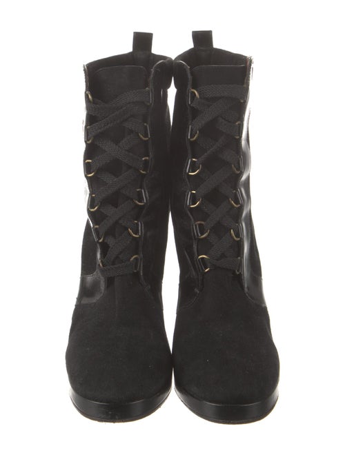 Marc by Marc Jacobs Suede Lace-Up Boots