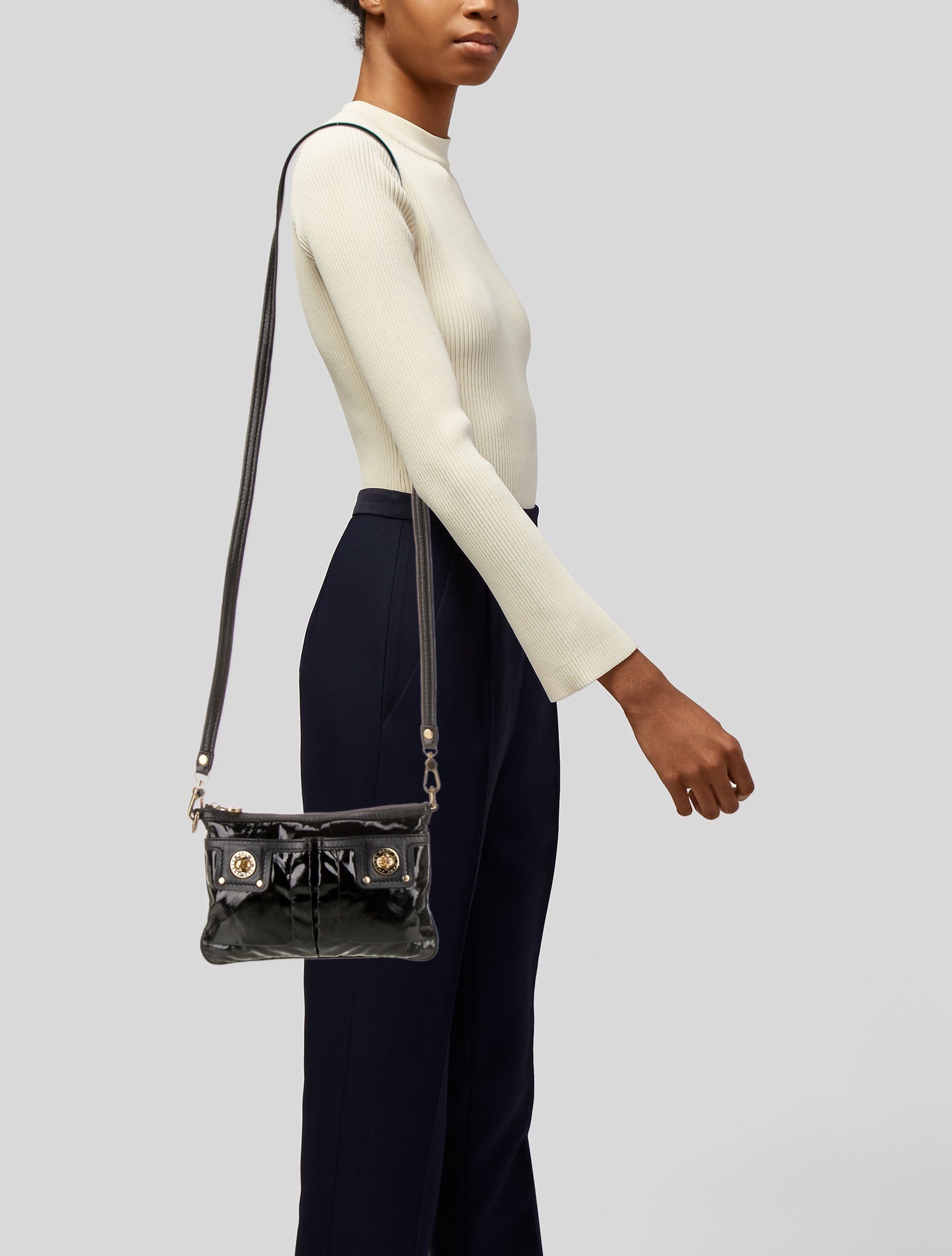 Marc by Marc Jacobs Patent Leather Crossbody Bag