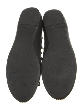 Marc by Marc Jacobs Leather Studded Accents Ballet Flats