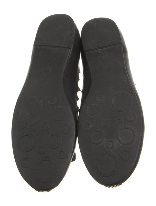Marc by Marc Jacobs Leather Studded Accents Ballet Flats