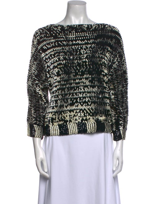 Marc by Marc Jacobs Printed Bateau Neckline Blouse