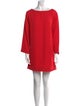 Marc by Marc Jacobs Bateau Neckline Mini Dress