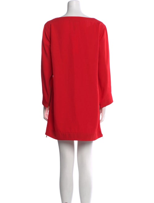 Marc by Marc Jacobs Bateau Neckline Mini Dress