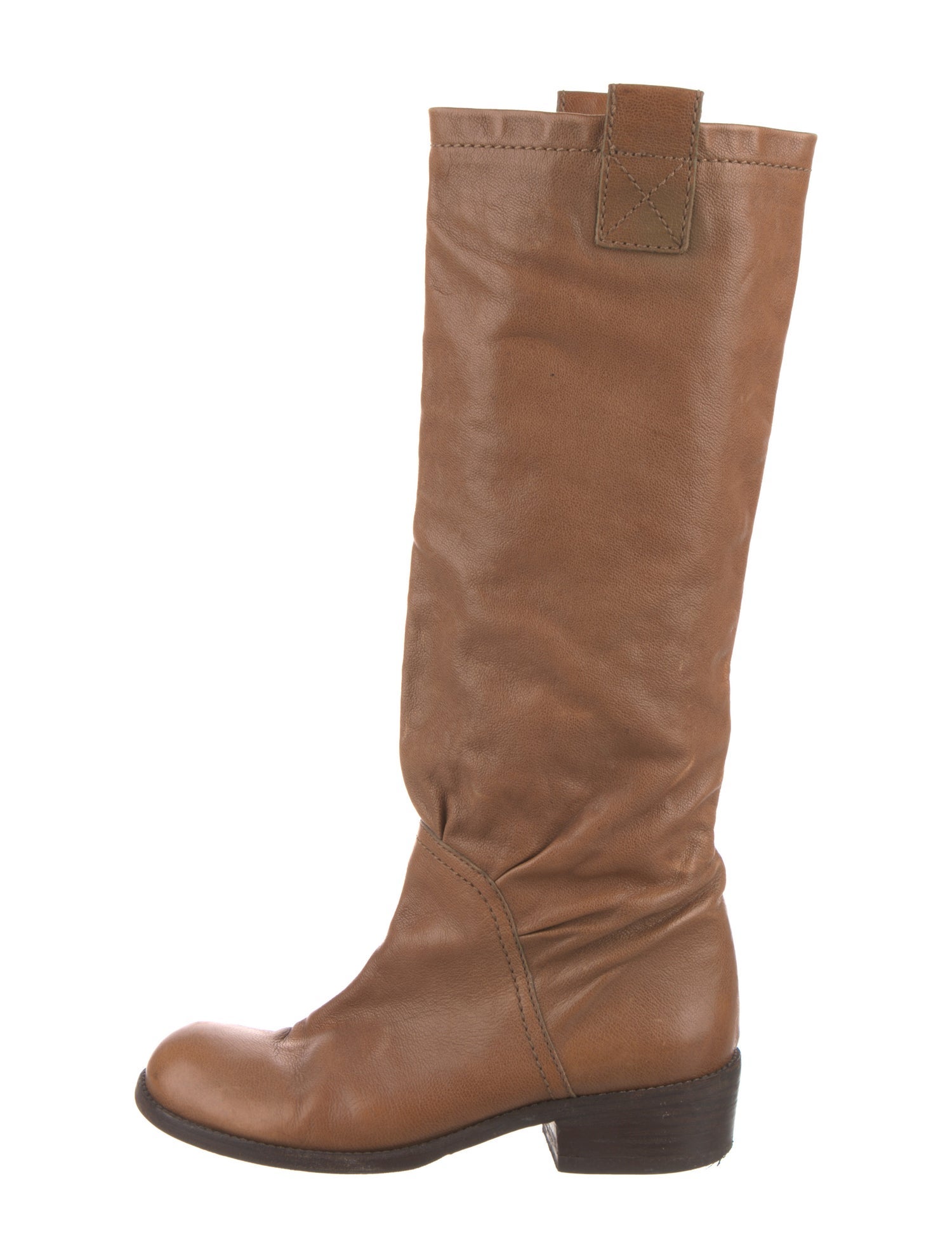 Marc by Marc Jacobs Leather Riding Boots