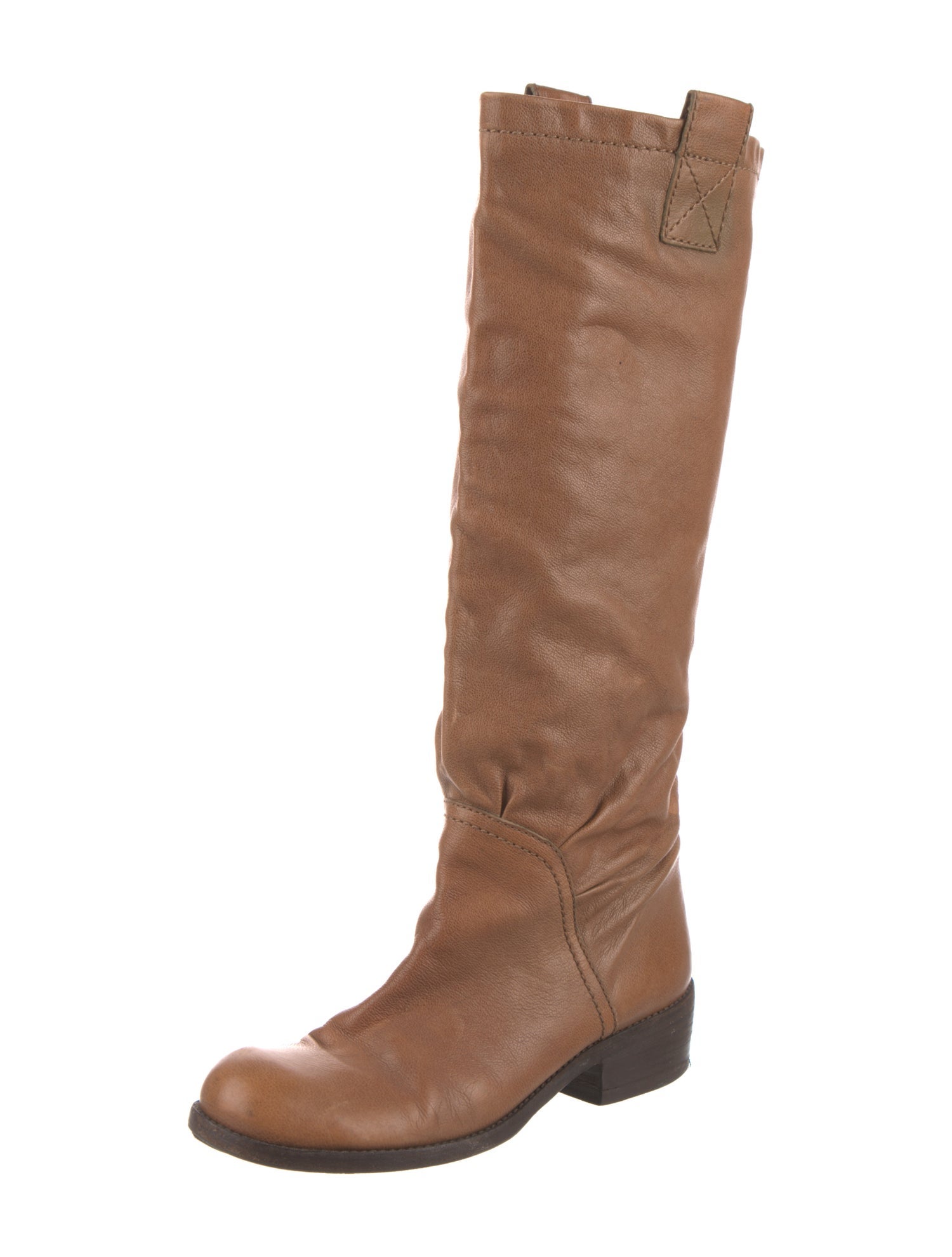 Marc by Marc Jacobs Leather Riding Boots