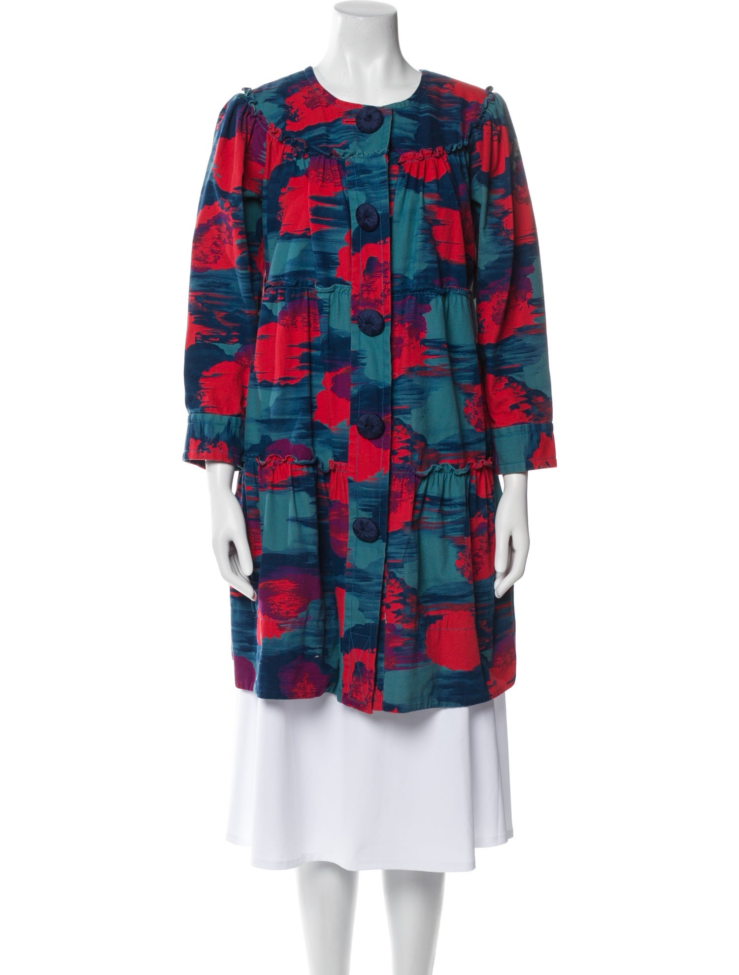 Marc by Marc Jacobs Printed Peacoat