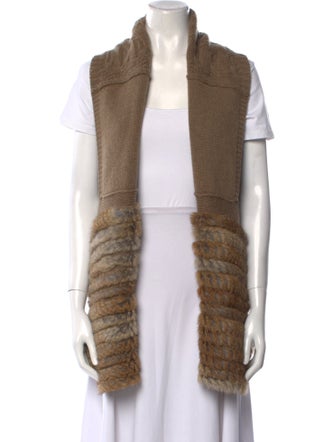 Marc by Marc Jacobs Lambswool Open Front Sweater