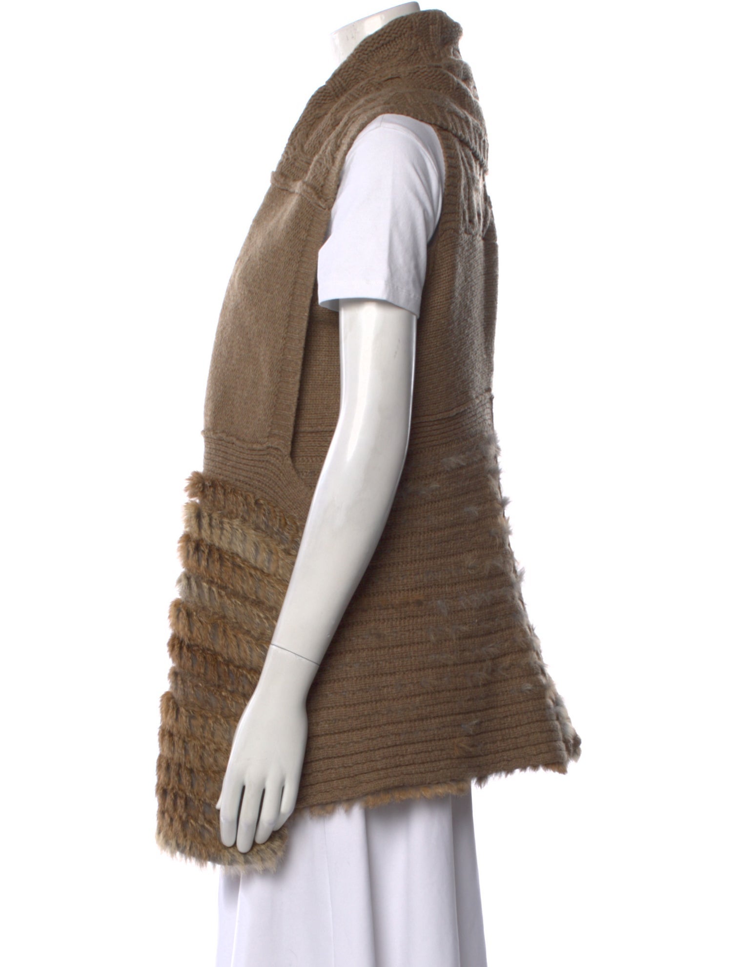 Marc by Marc Jacobs Lambswool Open Front Sweater