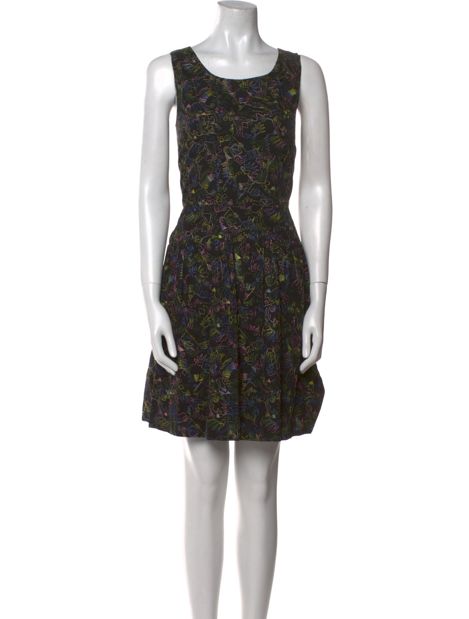 Marc by Marc Jacobs Printed Mini Dress