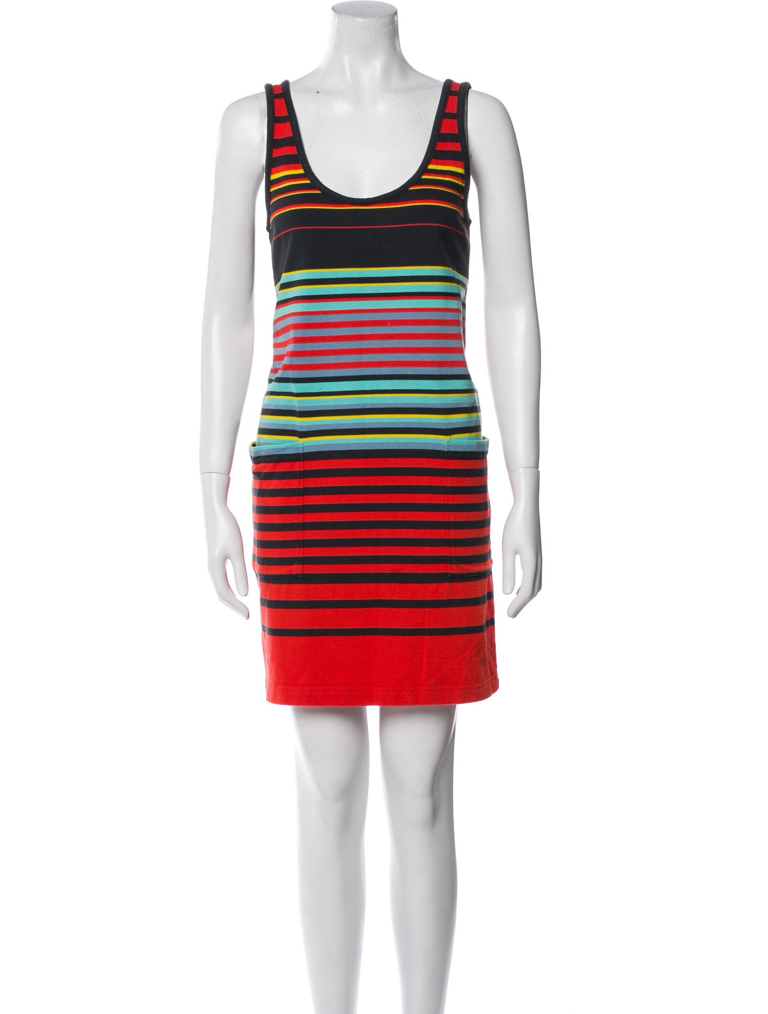 Marc by Marc Jacobs Striped Mini Dress