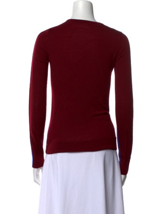 Marc by Marc Jacobs Colorblock Pattern Crew Neck Sweater