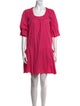 Marc by Marc Jacobs Scoop Neck Mini Dress