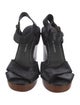 Marc by Marc Jacobs Leather Slingback Sandals