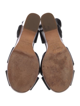 Marc by Marc Jacobs Leather Slingback Sandals