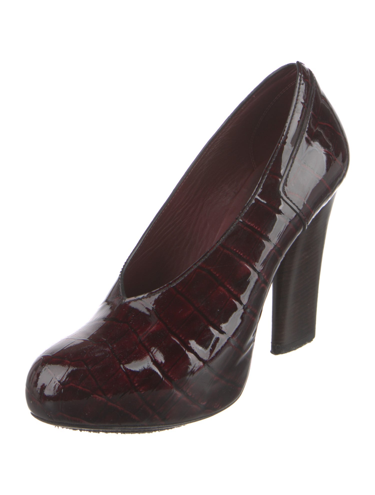 Marc by Marc Jacobs Embossed Leather Pumps