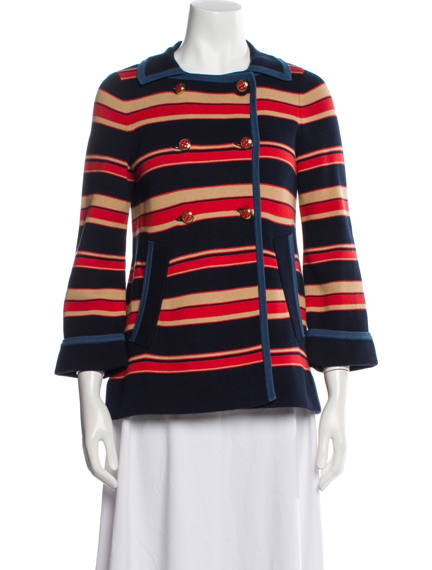 Marc by Marc Jacobs Striped Crew Neck Sweater