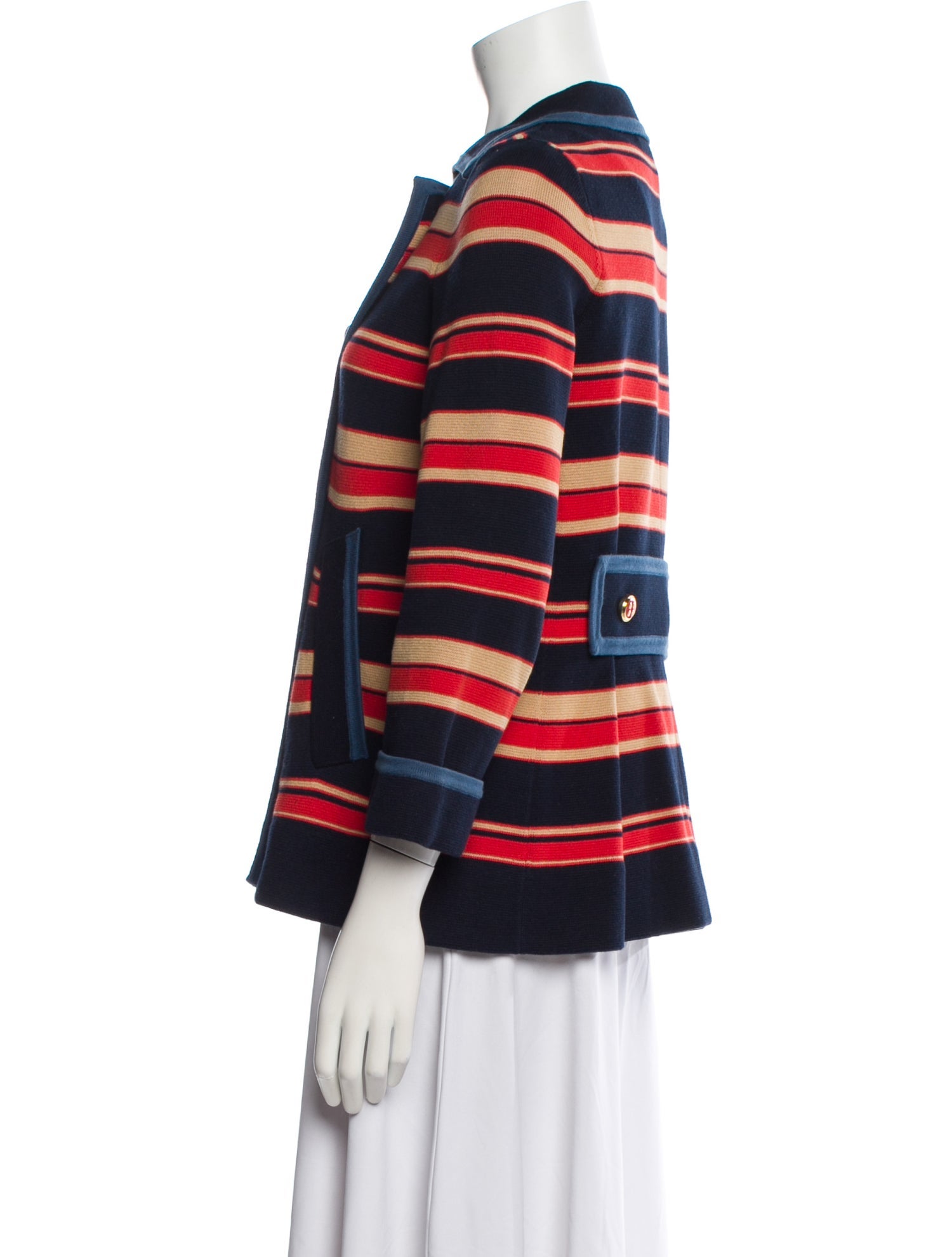 Marc by Marc Jacobs Striped Crew Neck Sweater