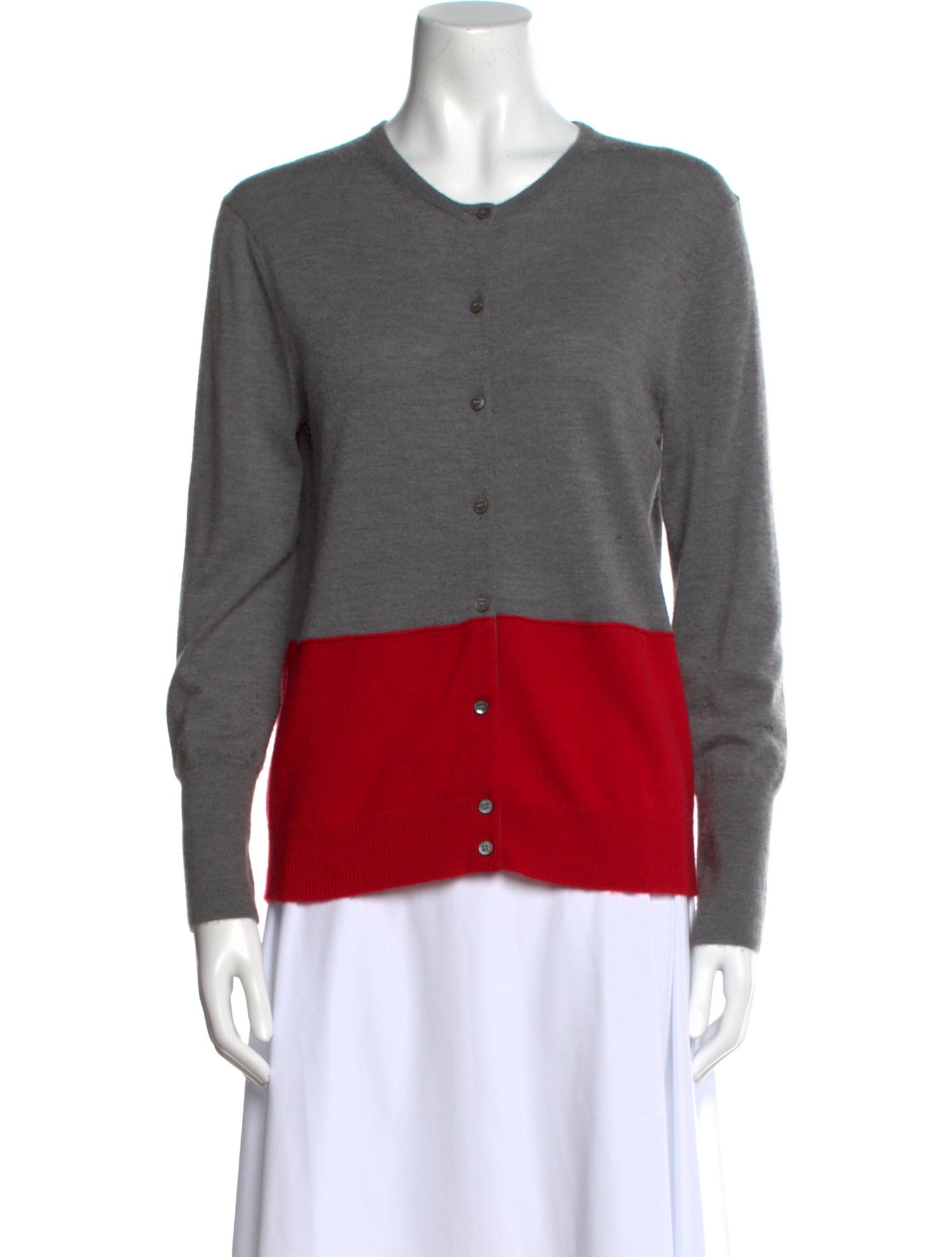 Marc by Marc Jacobs Cashmere Colorblock Pattern Sweater