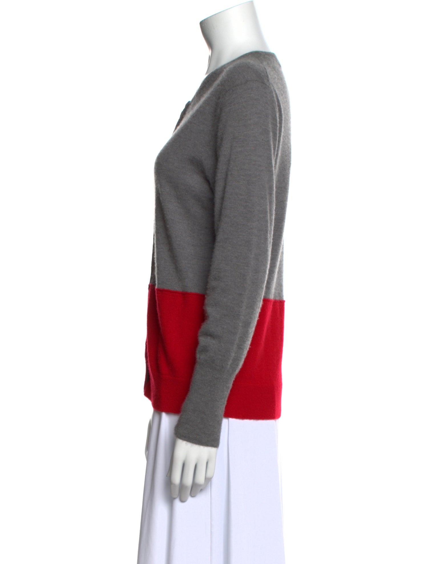 Marc by Marc Jacobs Cashmere Colorblock Pattern Sweater