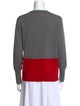 Marc by Marc Jacobs Cashmere Colorblock Pattern Sweater
