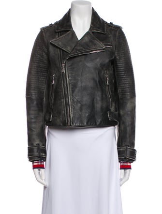 Marc by Marc Jacobs Leather Biker Jacket