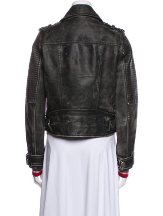 Marc by Marc Jacobs Leather Biker Jacket