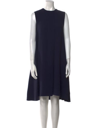 Marc by Marc Jacobs Crew Neck Midi Length Dress