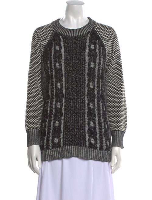 Marc by Marc Jacobs Printed Crew Neck Sweater