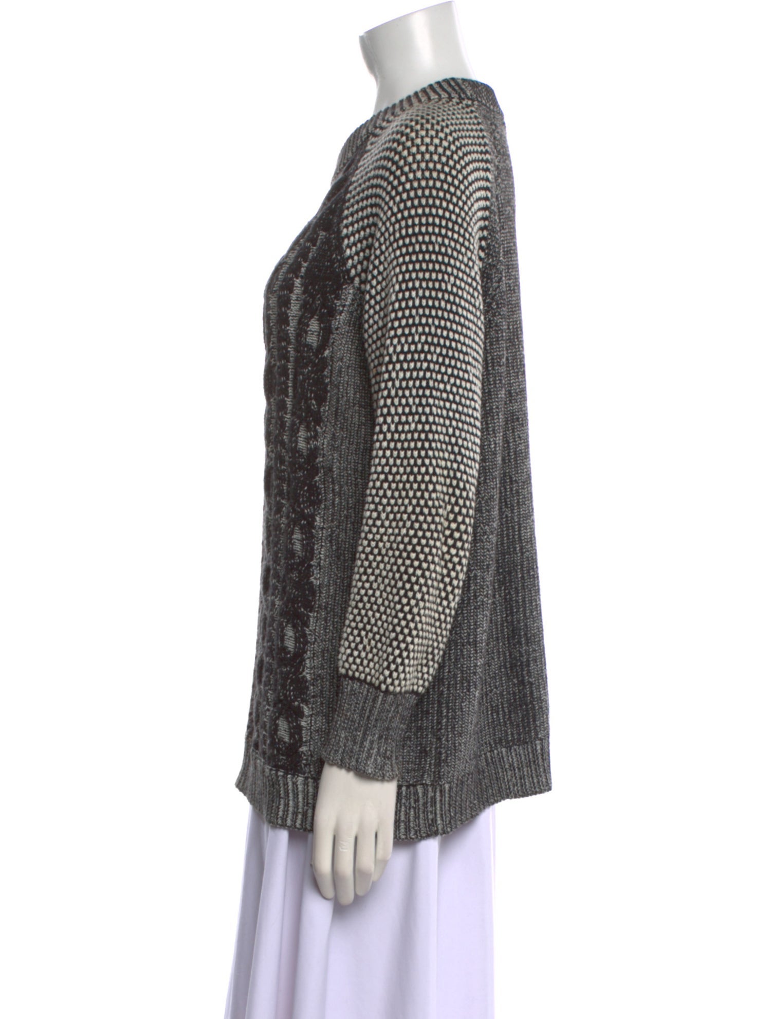 Marc by Marc Jacobs Printed Crew Neck Sweater