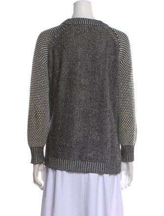 Marc by Marc Jacobs Printed Crew Neck Sweater