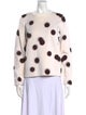 Marc by Marc Jacobs Polka Dot Print Crew Neck Sweater