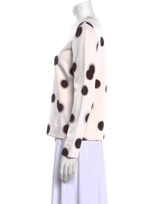 Marc by Marc Jacobs Polka Dot Print Crew Neck Sweater