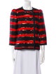 Marc by Marc Jacobs Striped Evening Jacket