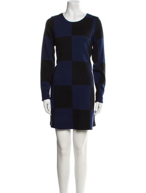 Marc by Marc Jacobs Plaid Print Mini Dress