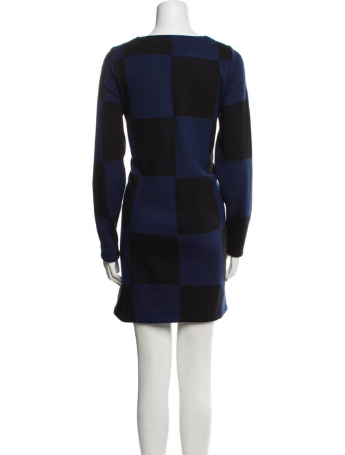 Marc by Marc Jacobs Plaid Print Mini Dress