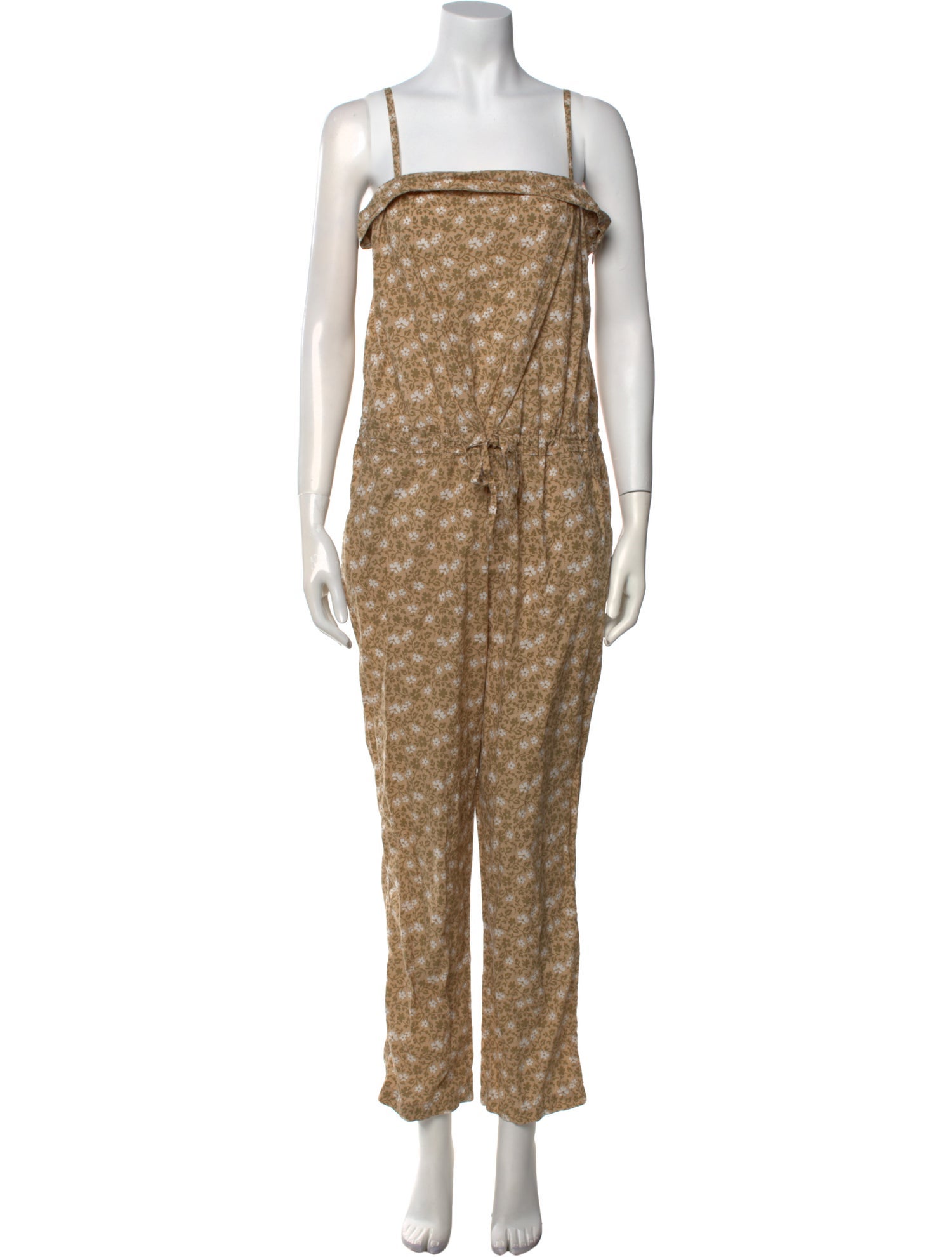 Marc by Marc Jacobs Floral Print Square Neckline Jumpsuit