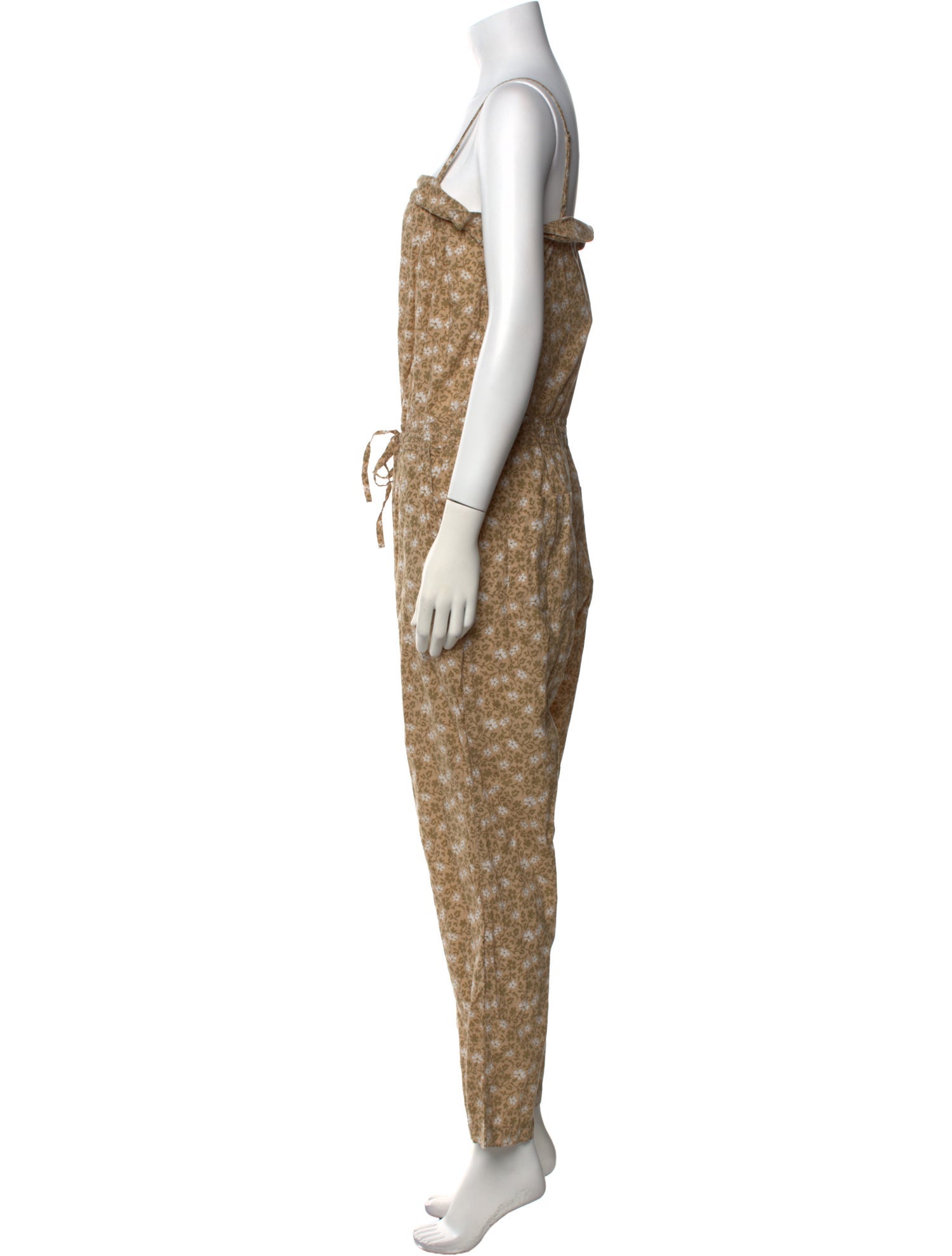 Marc by Marc Jacobs Floral Print Square Neckline Jumpsuit