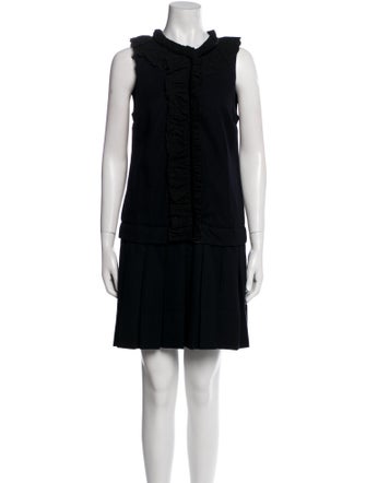Marc by Marc Jacobs Mock Neck Mini Dress