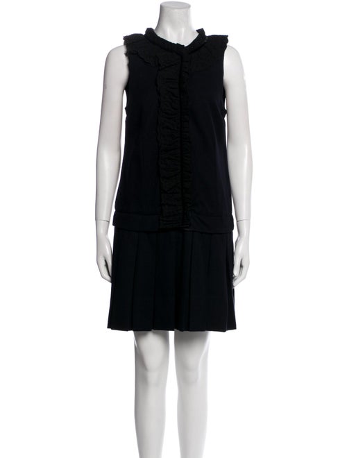 Marc by Marc Jacobs Mock Neck Mini Dress